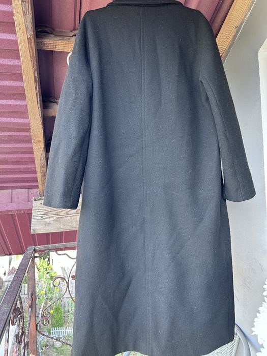 Пальто, zara чорне, 44-46 р