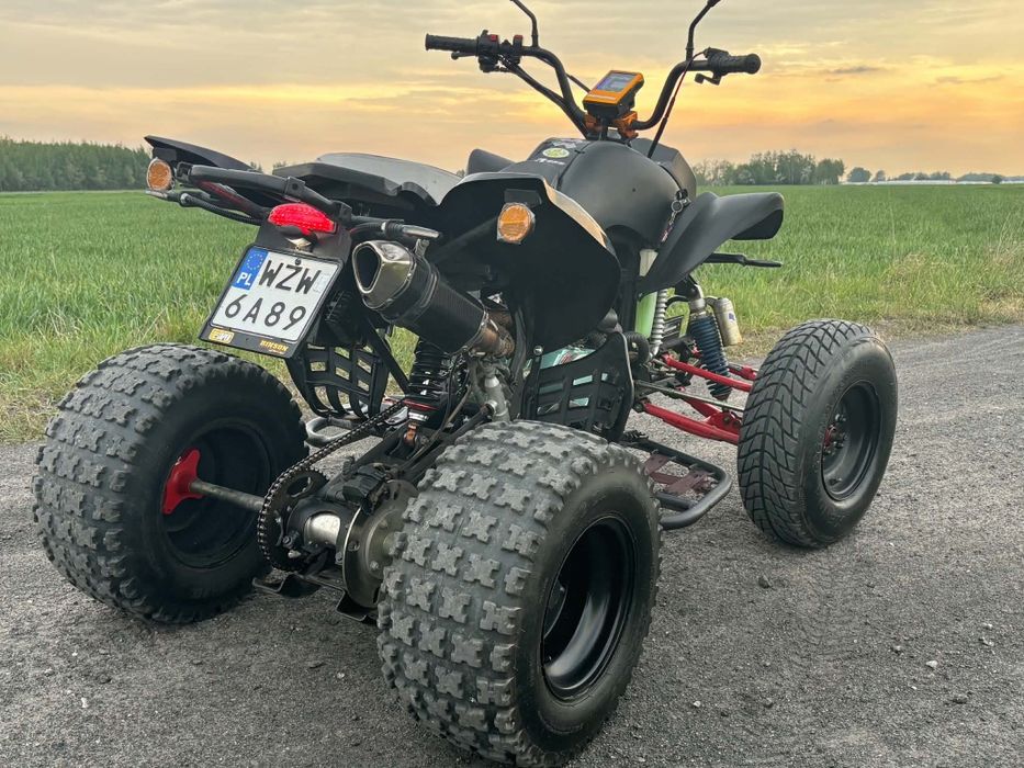 Quad Bashan 250 zarejestrowany mega stan sportowy mocny