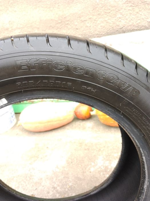 Dwie opony Goodyear efficientgrip 205/55/16  5mm
