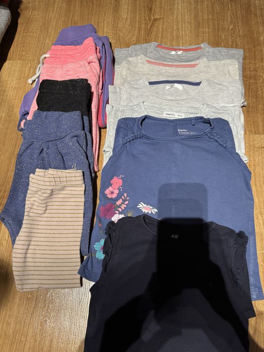 Zestaw ubrań dla dziewczynki 98/104