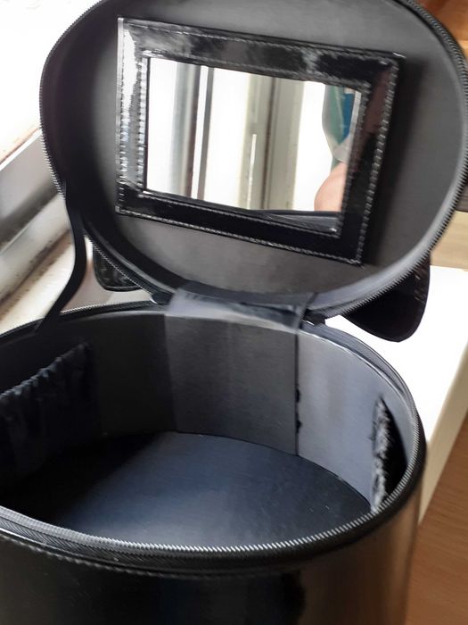 Fim de semana/ necessaire gato preto