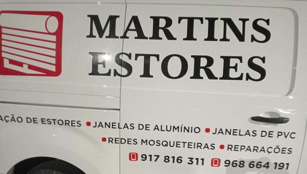 Estores e alumínios