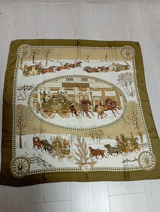 Хустка шарф Hermes.