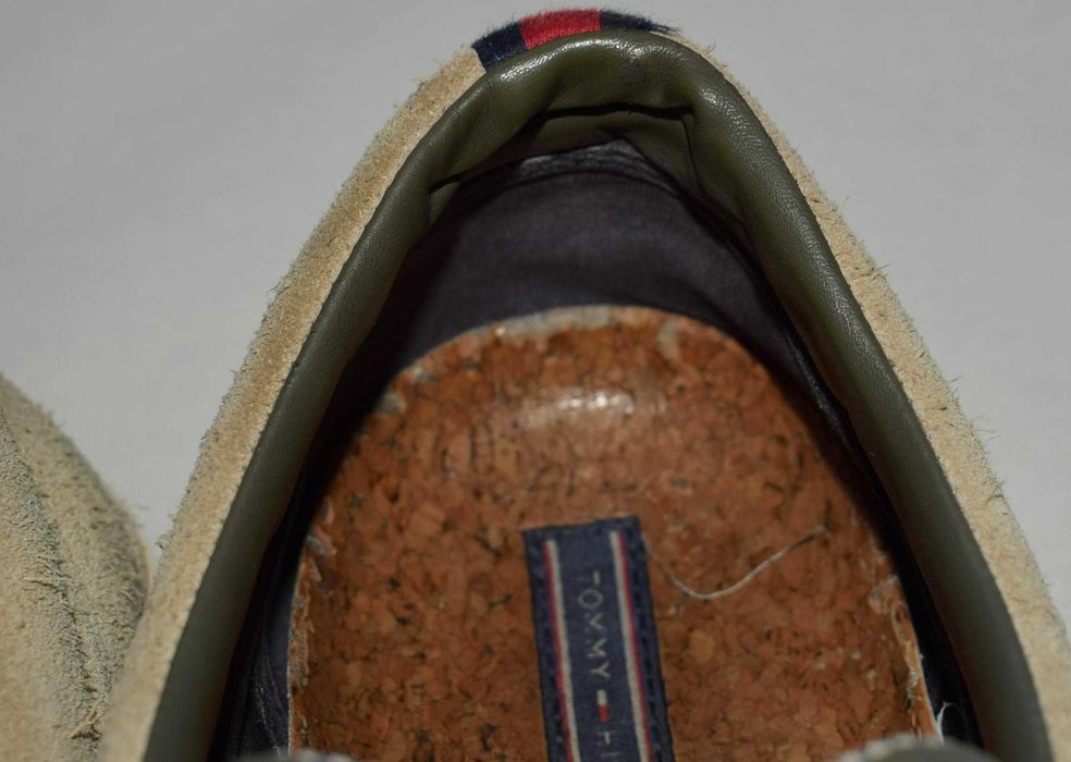 Tommy Hilfiger buty trampki zamszowe korkowa wkładka 44