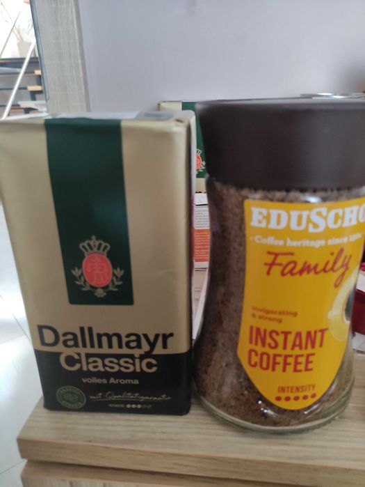 Kawa dallmayr plus Tchibo educho