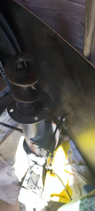 Motoreduktor Transtecno 0.09kW 230V + podajnik / ślimak – Kocioł Galmet 12 kW / DIY