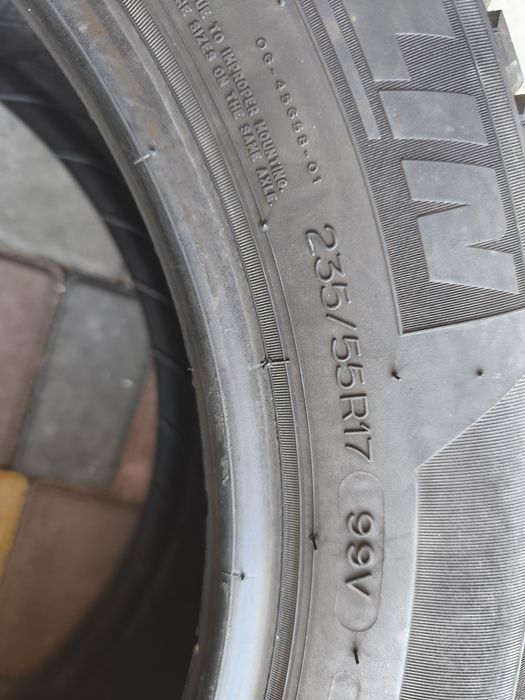 Автошини 235 55 r17 Michelin літо 2 шт