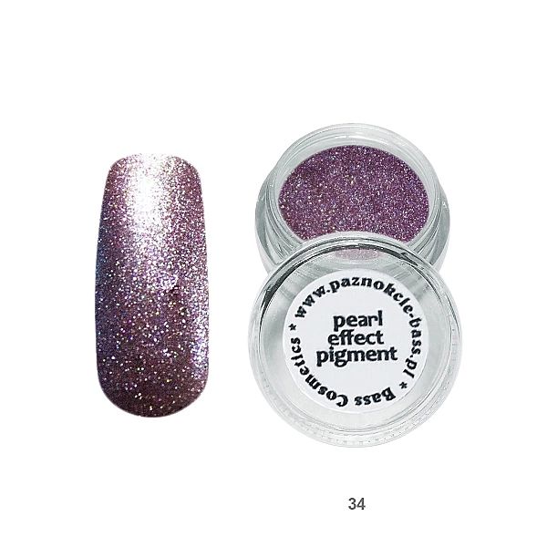 Pigment pył - 34 - ciemny wrzosowy 7 ml / Bass Cosmetics