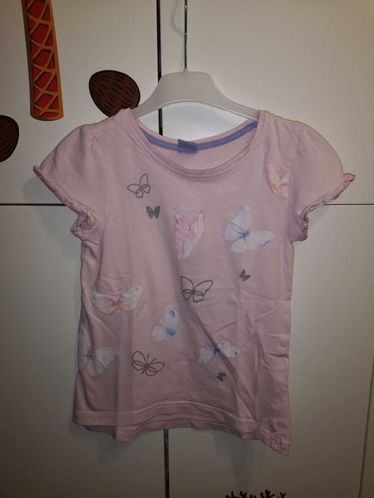 Bluzka z krótkim rękawem dla dziewczynki