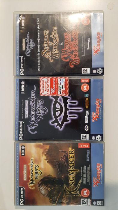 Neverwinter nights plus 3 dodatki extra klasyka