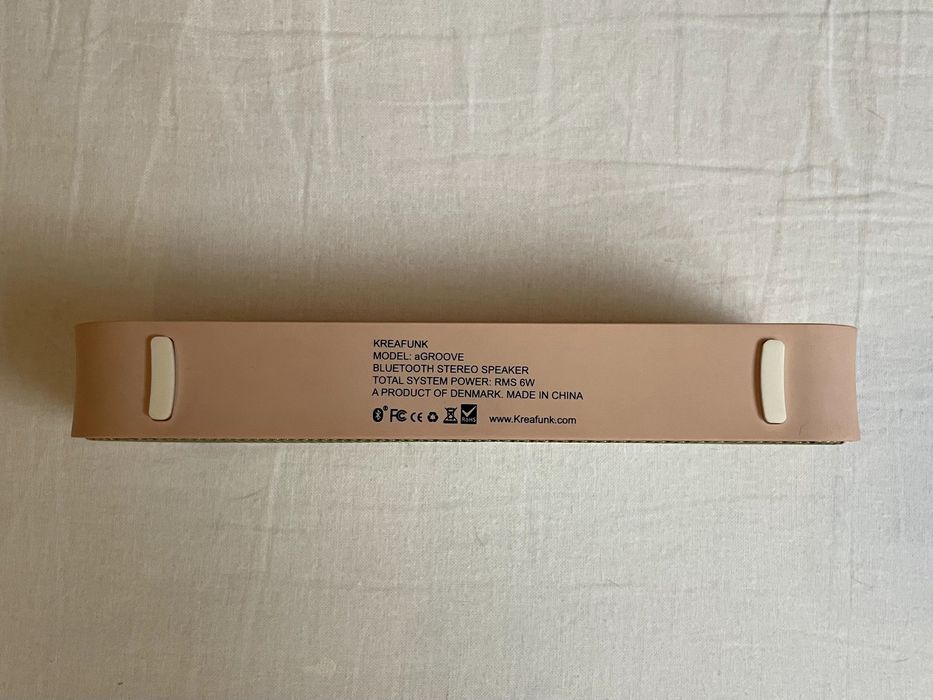 Różowy Głośnik Bezprzewodowy aGroove Kreafunk (Bluetooth)