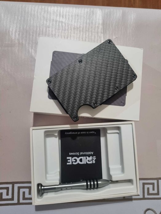 Carteira Fibra de Carbono THE RIDGE Original