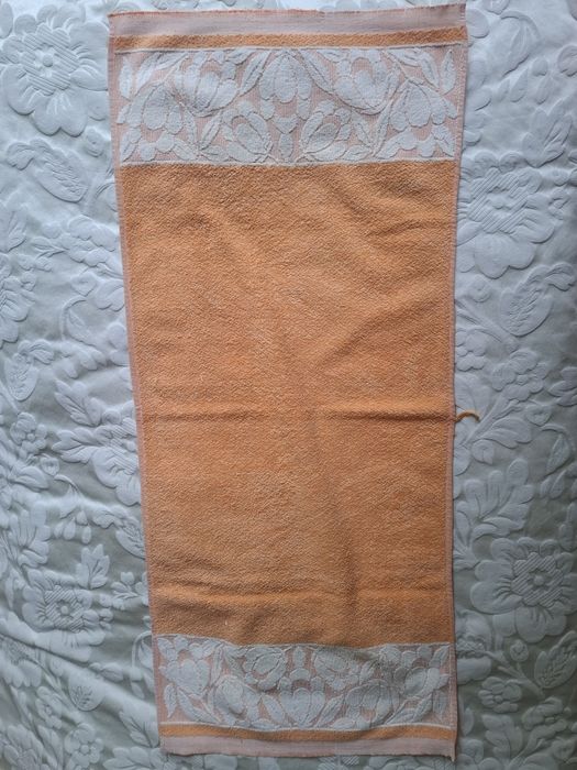 Zestaw 5 x (3 szt. +2 gratis)  reczniki vintage PRL 100 % bawełna