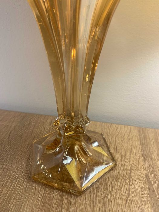 piękny wazon Art Deco, opalizujący stan bd, Vintage, antyk