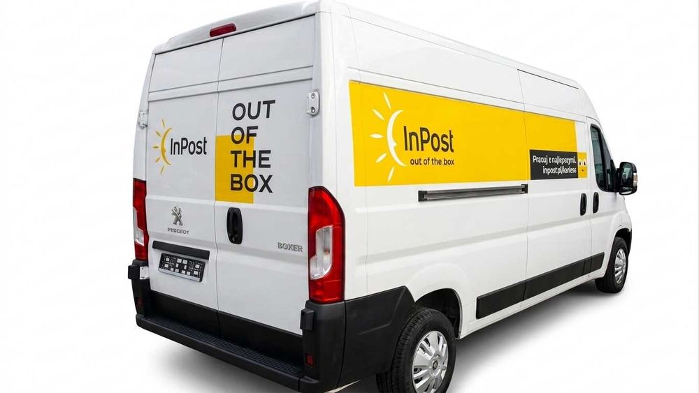 Oklejanie samochodów firmowych / produkcja naklejek / Inpost Orlen DPD DHL FedEx