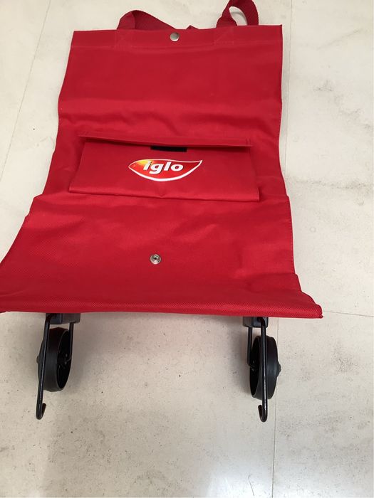 Saco de compras com rodas, novo