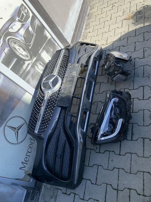 Мерседес glc 253 бампер Amg амг рестайл