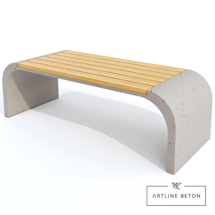 Ławka betonowa |nowoczesny design|ogrodowa|beton architektoniczny