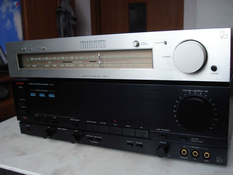 Підсилювач "Luxman" LV-113, cd-прогр. D-113D, тюнер T-2