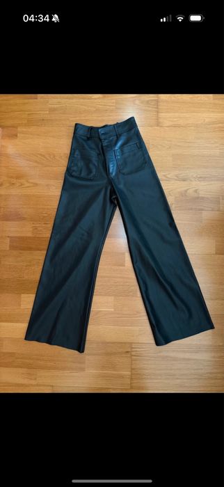 Calças de Couro Zara