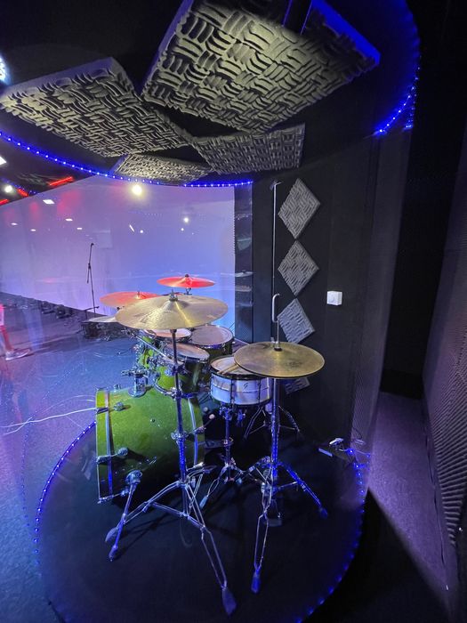 Aquário acústico bateria