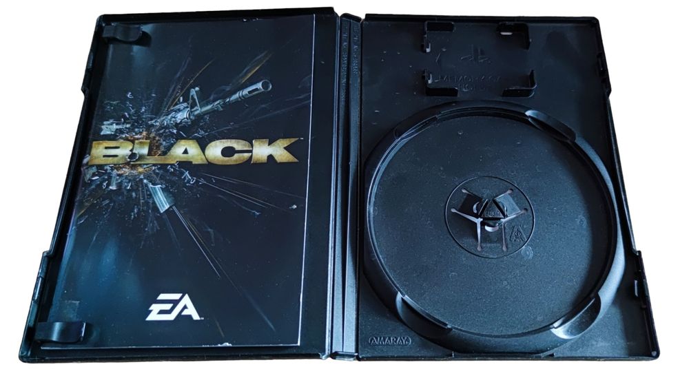 Pudełko Black PlayStation 2 (PS2)