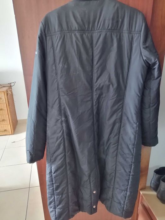 Casaco Parka Preta Stradivarius