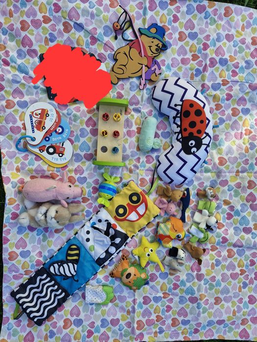Zestaw zabawek dla niemowlaka
