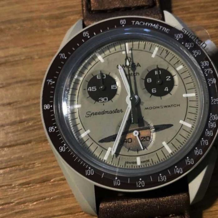 Mission to Saturn Watch - Omega x Swatch SO33T100 New Release