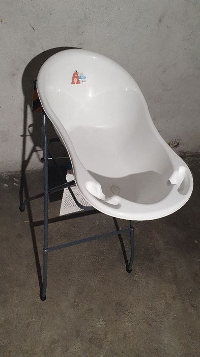 Banheira bebé + suporte
