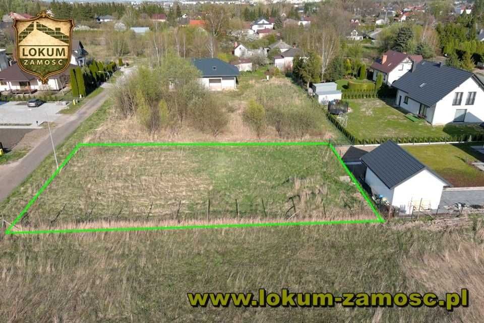 Działka budowlana ul. Rolnicza Zamość - Widok 2