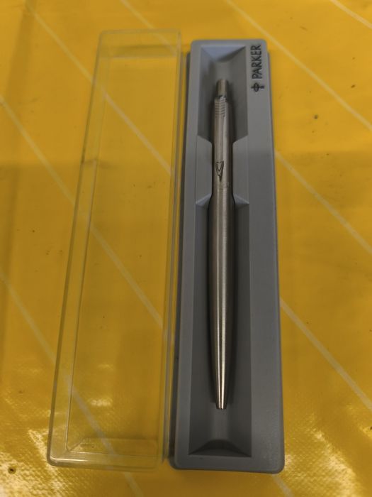 Caneta Parker Jotter Inox (anos 80/90)