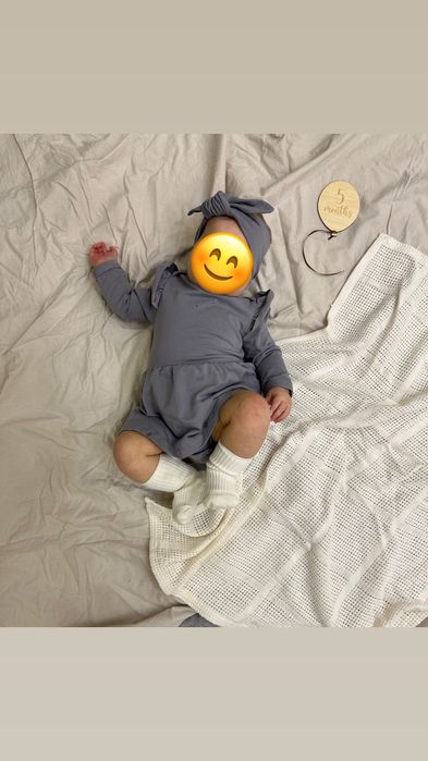 боді для дівчинки + повязка