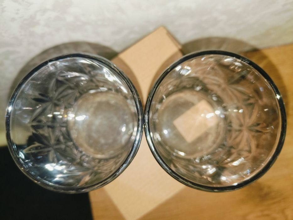 Посуда стаканы чашки в сердечко