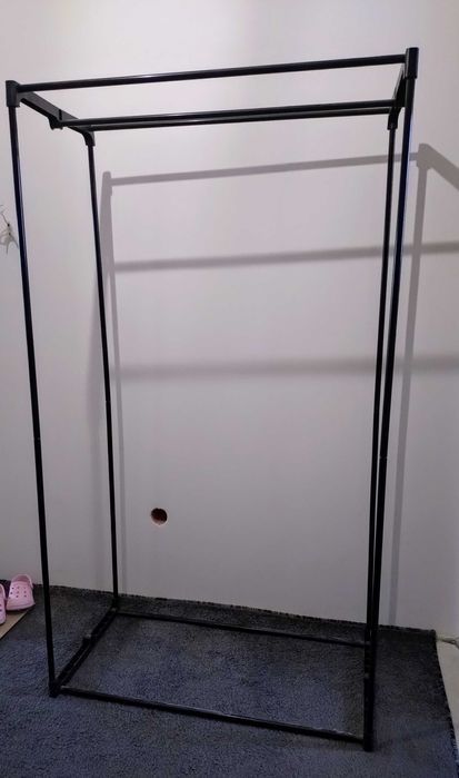 Stelaż przenośna składana garderoba na ubrania szafa drążek