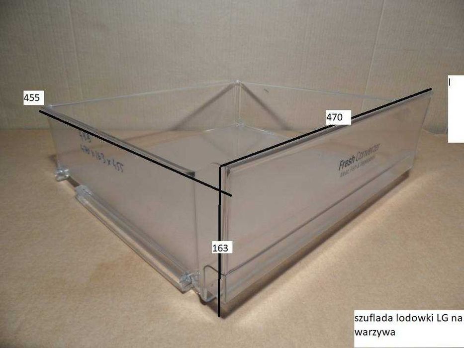 szuflada lodowki LG na warzywa
