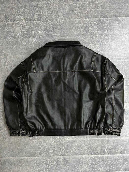 Бомбер чорний куртка зіпка курточка черная opium archive black jacket