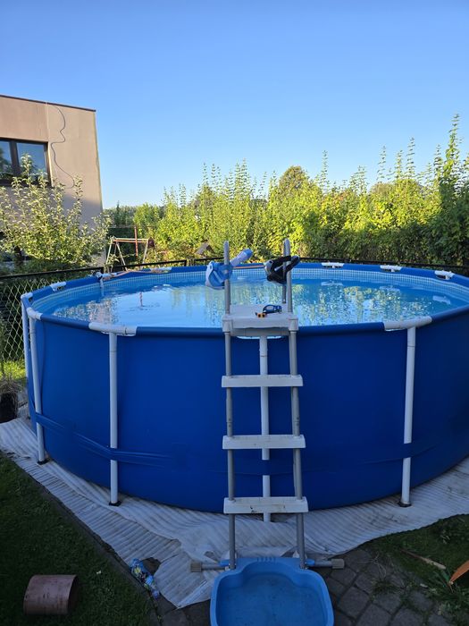 Basen stelażowy 457x122