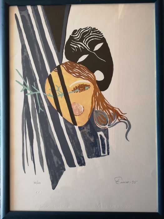 Serigrafia de Eurico Gonçalves - centro português de serigrafia