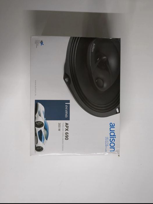 Audison APX 690 – Altifalantes 3 Vias Coaxiais (Novos, Selados)