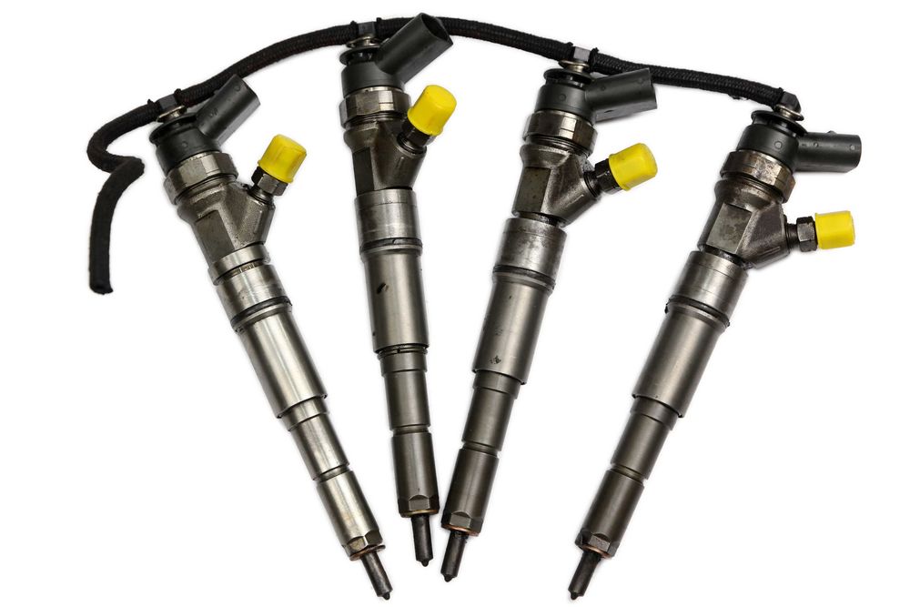 Komplet wtrysków 4szt wtryski BMW E90 320d M47 E87 120d E60 520d 163KM