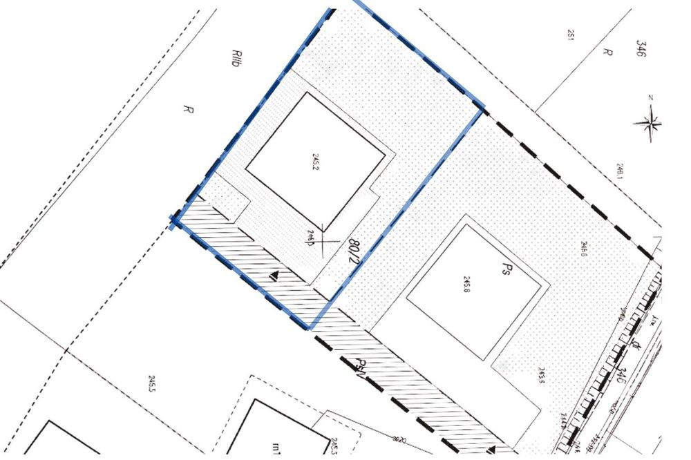 Działka budowlana 10 ar, Łętownia k. Przemyśla – płaska!