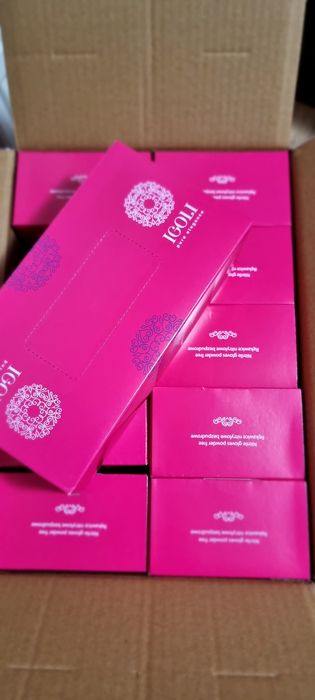 Rękawiczki nitrylowe fuksja