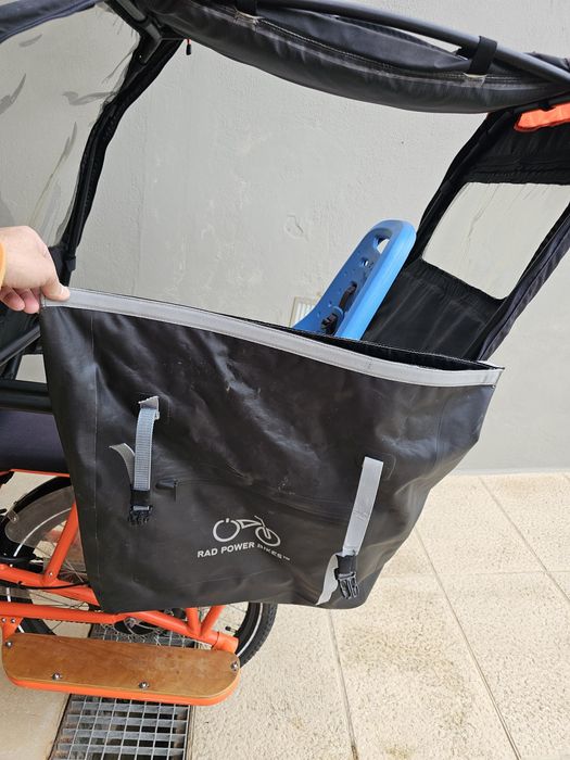 Bicicleta eléctrica carga longtail RAD