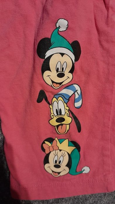 Piżama świąteczna 122 minnie Mickey goofy
