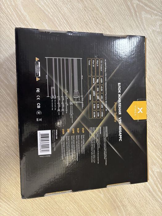 Блок живлення Vinga 400W (VPS-400APFC)