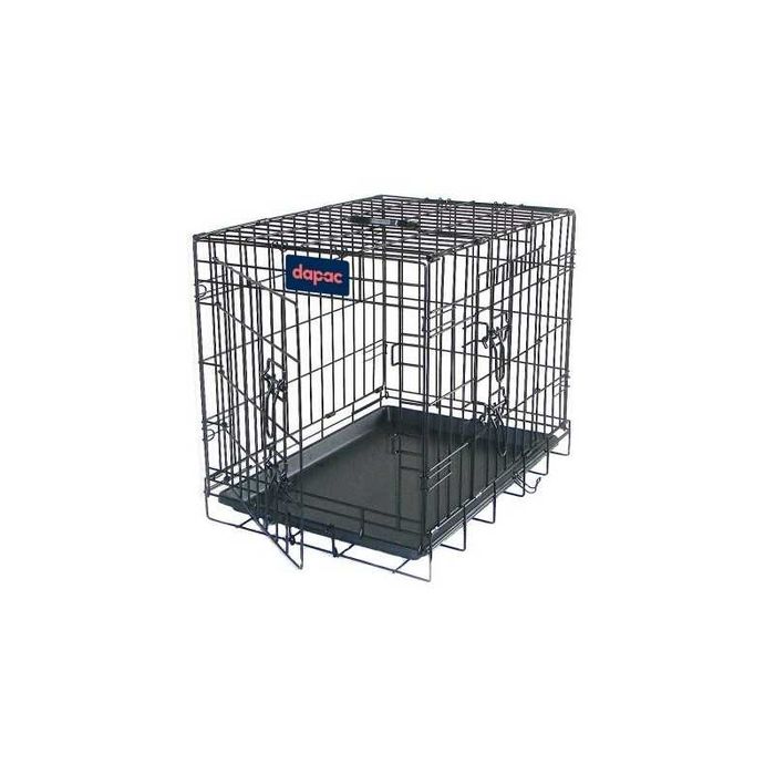 Jaula Dobrável Grande para Animal de Estimação – Resistente, Segura e Durável! 109X71X79