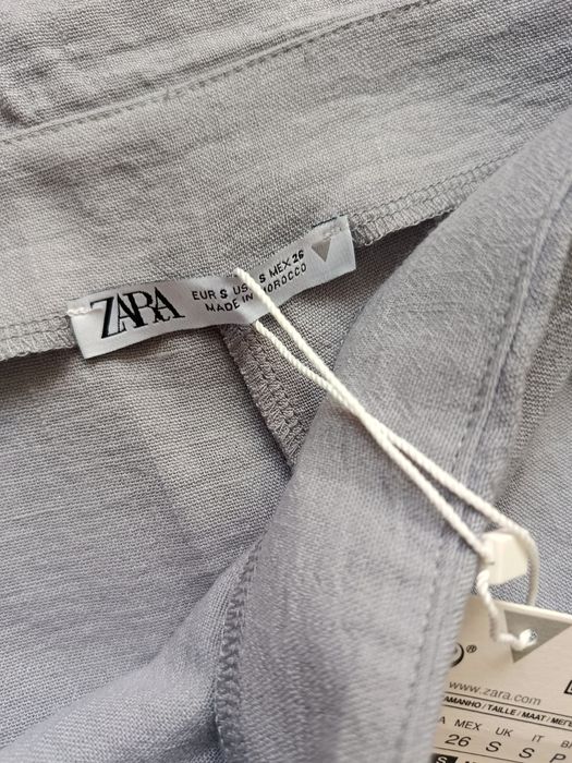 Nowe spodnie ze spódnicą typu pareo Zara r.S