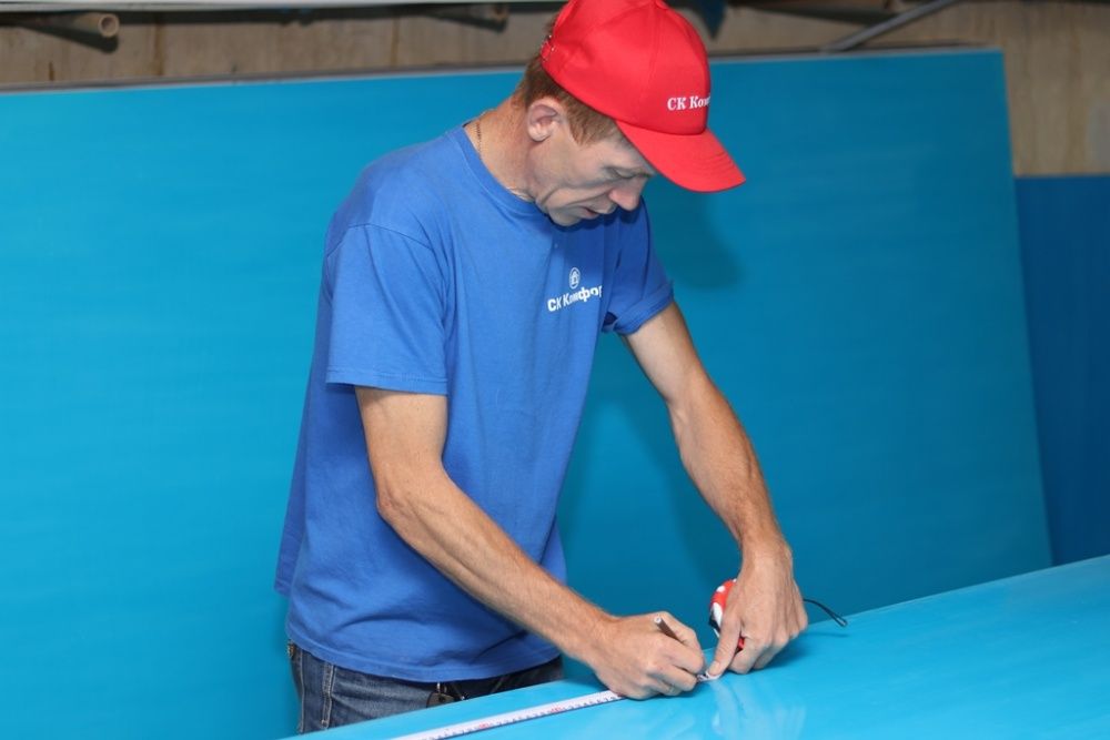 Сендвич панель ПВХ 10 мм для откосов односторонняя 0,75 пластик откосы