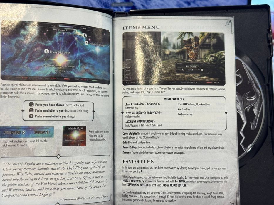 Диск Комплект The Elders Scrolls Skyrim Лицензия в отличном состоянии